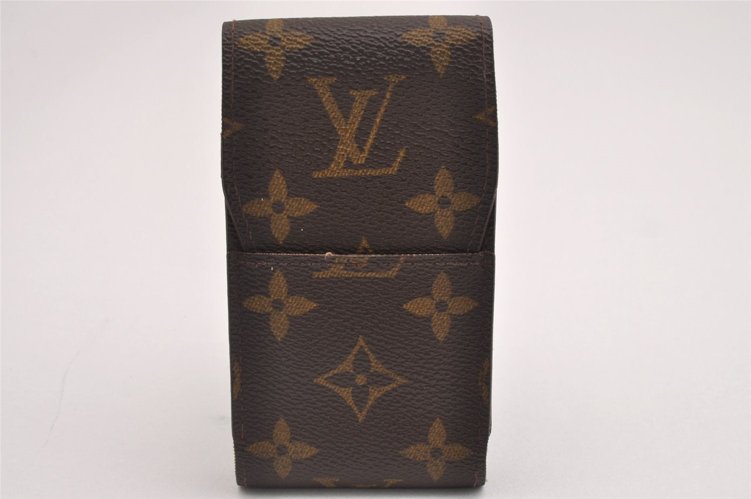 Authentic Louis Vuitton Monogram Etui Cigarette Case M63024 LV 2592I