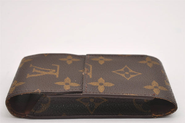 Authentic Louis Vuitton Monogram Etui Cigarette Case M63024 LV 2592I