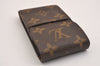 Authentic Louis Vuitton Monogram Etui Cigarette Case M63024 LV 2592I