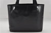 Authentic PRADA Leather Shoulder Hand Bag Black 2593D