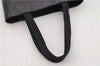 Authentic PRADA Leather Shoulder Hand Bag Black 2593D