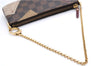 Authentic Louis Vuitton Damier Pochette Mira MM Accessory Pouch N63080 LV 2594E