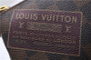 Authentic Louis Vuitton Damier Pochette Mira MM Accessory Pouch N63080 LV 2594E