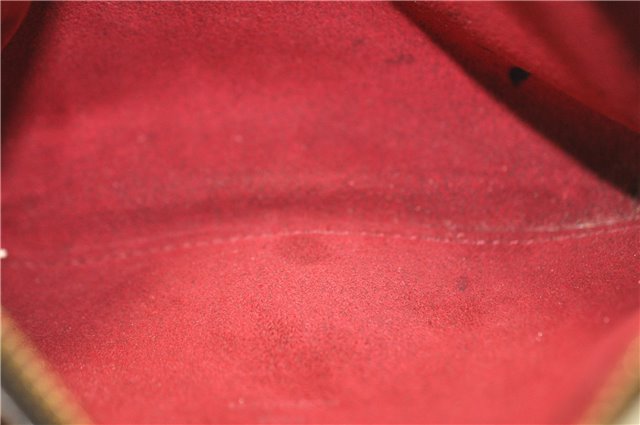 Authentic Louis Vuitton Damier Pochette Mira MM Accessory Pouch N63080 LV 2594E