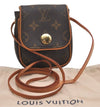 Authentic Louis Vuitton Monogram Pochette Cancun Shoulder Pouch M60018 LV 2594I