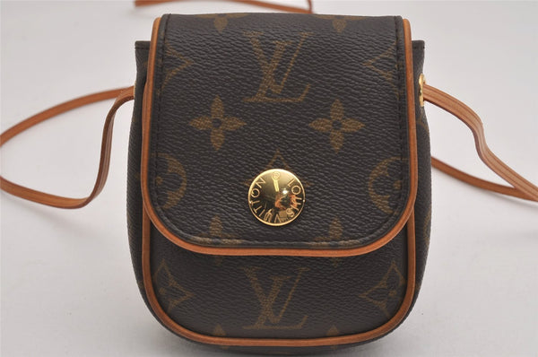 Authentic Louis Vuitton Monogram Pochette Cancun Shoulder Pouch M60018 LV 2594I