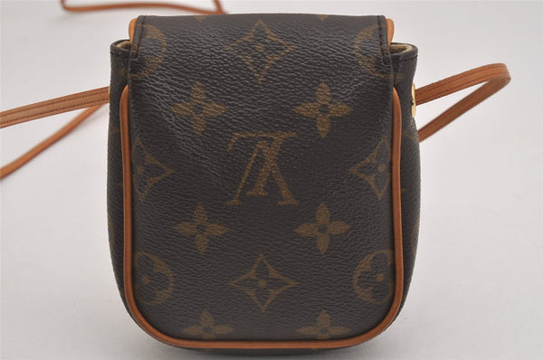 Authentic Louis Vuitton Monogram Pochette Cancun Shoulder Pouch M60018 LV 2594I