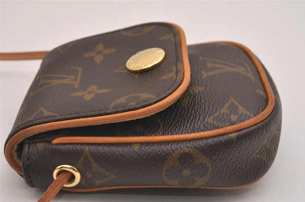 Authentic Louis Vuitton Monogram Pochette Cancun Shoulder Pouch M60018 LV 2594I