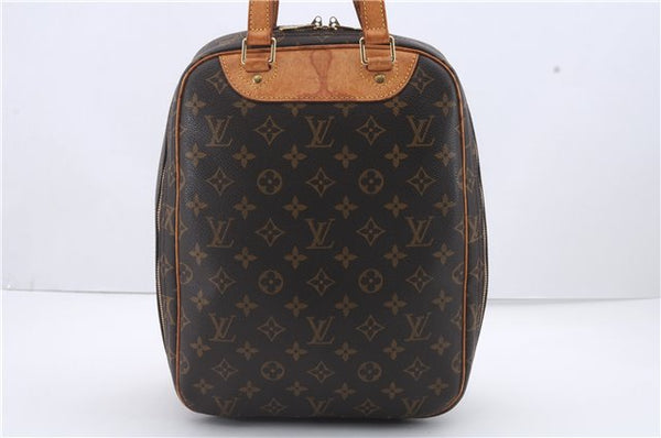 Authentic Louis Vuitton Monogram Excursion Hand Bag M41450 LV 2595D