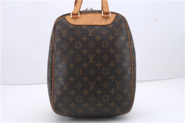 Authentic Louis Vuitton Monogram Excursion Hand Bag M41450 LV 2595D