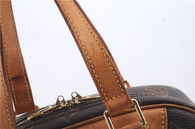 Authentic Louis Vuitton Monogram Excursion Hand Bag M41450 LV 2595D