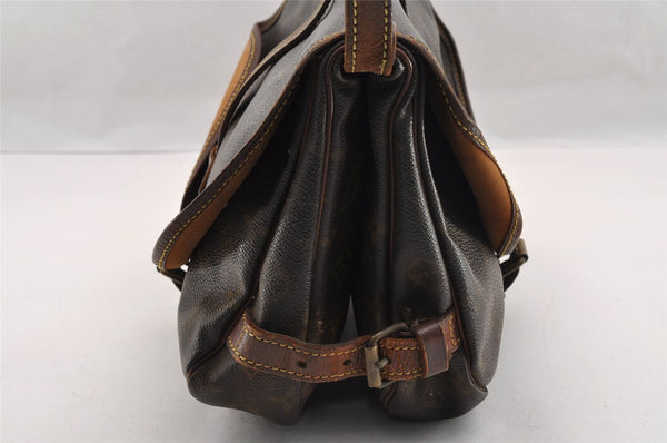 Authentic Louis Vuitton Monogram Saumur 30 Shoulder Cross Bag M42256 LV 2595I