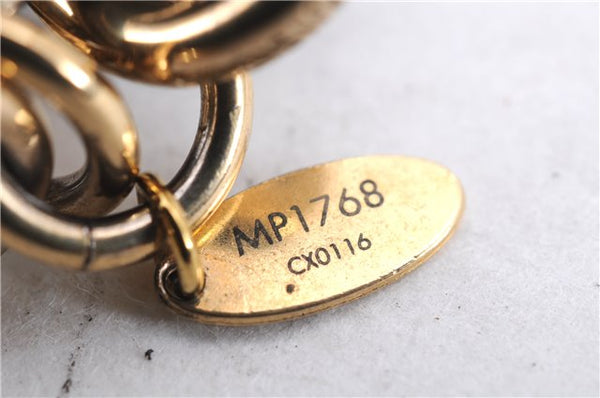 Authentic Louis Vuitton Monogram Bag Charm Tassel MP1768 LV 2596E