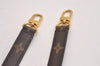 Authentic Louis Vuitton Monogram Shoulder Strap 25.4-29.1" LV 2596I