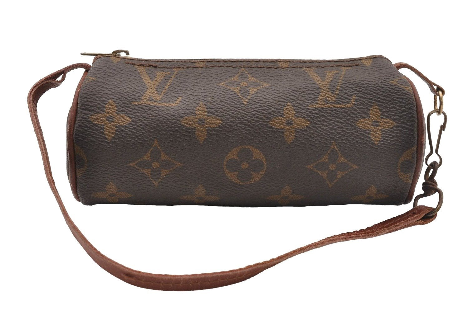 Authentic Louis Vuitton Monogram Papillon Pouch Old Model LV 2597I