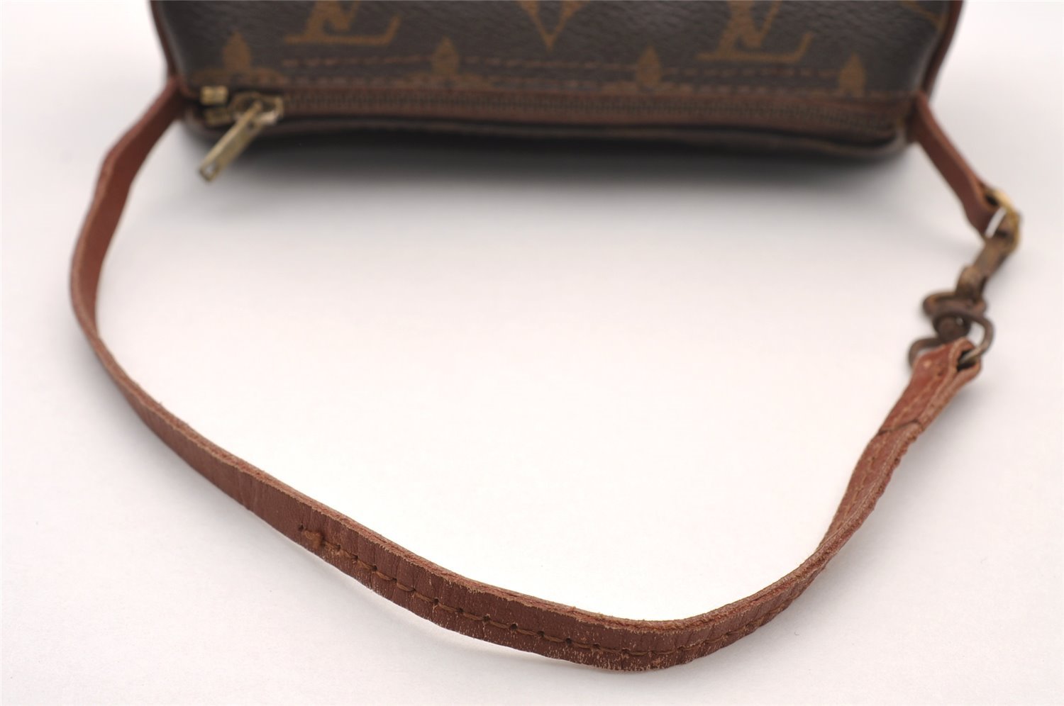 Authentic Louis Vuitton Monogram Papillon Pouch Old Model LV 2597I