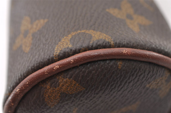 Authentic Louis Vuitton Monogram Papillon Pouch Old Model LV 2597I