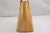 Authentic Louis Vuitton Vernis Houston Shoulder Hand Bag Yellow M91053 LV 2598I