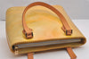 Authentic Louis Vuitton Vernis Houston Shoulder Hand Bag Yellow M91053 LV 2598I