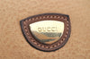 Authentic GUCCI Vintage 2Way Shoulder Hand Boston Bag Leather Brown 2599I