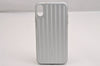 Authentic RIMOWA Groove Aluminum iPhone Xs Max Case Silver New 3Set Box 2600I