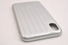 Authentic RIMOWA Groove Aluminum iPhone Xs Max Case Silver New 3Set Box 2600I