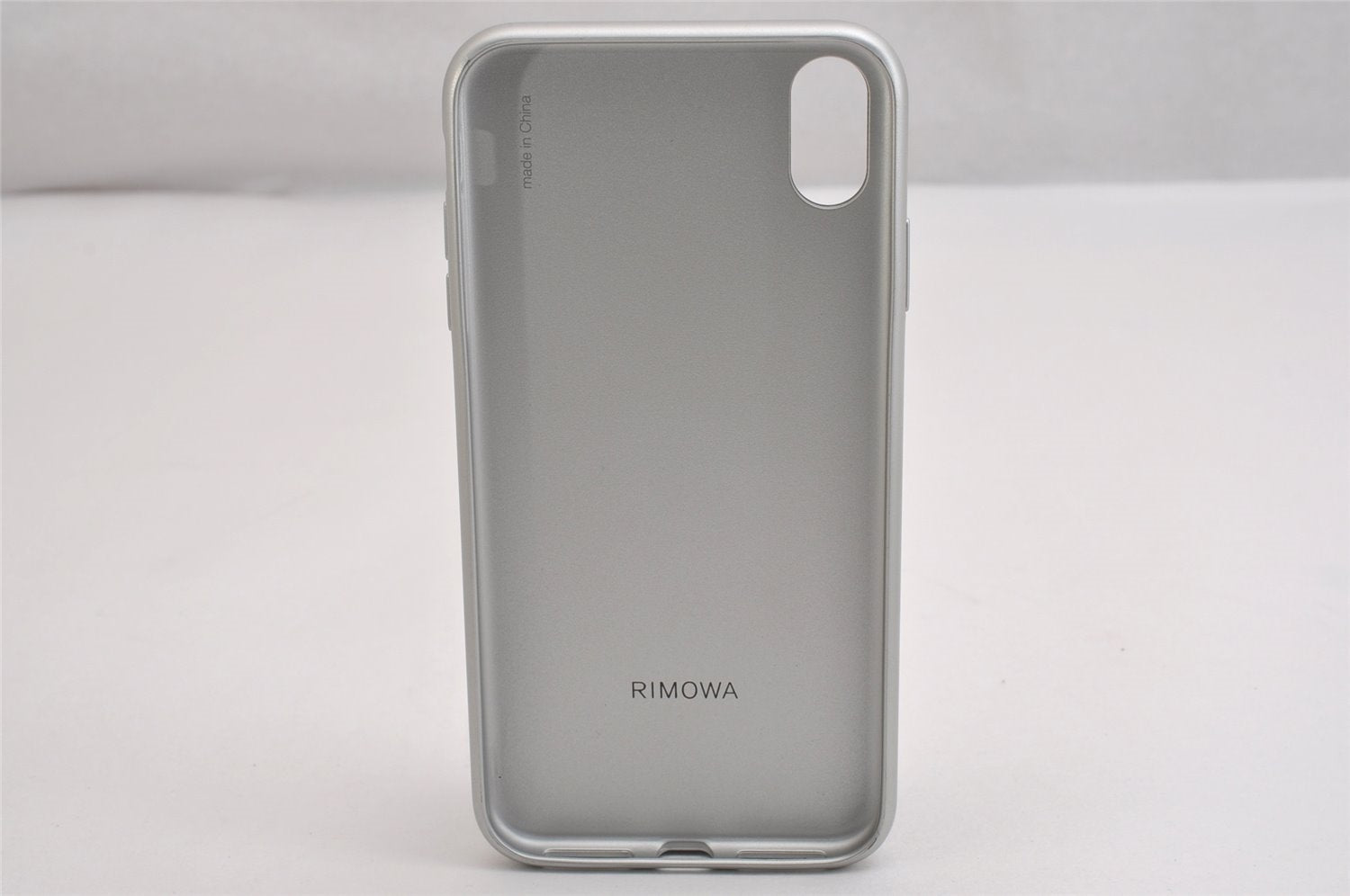 Authentic RIMOWA Groove Aluminum iPhone Xs Max Case Silver New 3Set Box 2601I