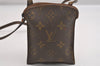 Auth Louis Vuitton Monogram Pochette Secret Shoulder Bag Pouch Old Model 2602I