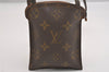Auth Louis Vuitton Monogram Pochette Secret Shoulder Bag Pouch Old Model 2602I
