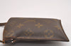 Auth Louis Vuitton Monogram Pochette Secret Shoulder Bag Pouch Old Model 2602I
