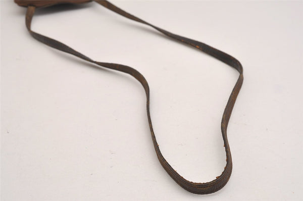 Auth Louis Vuitton Monogram Pochette Secret Shoulder Bag Pouch Old Model 2602I