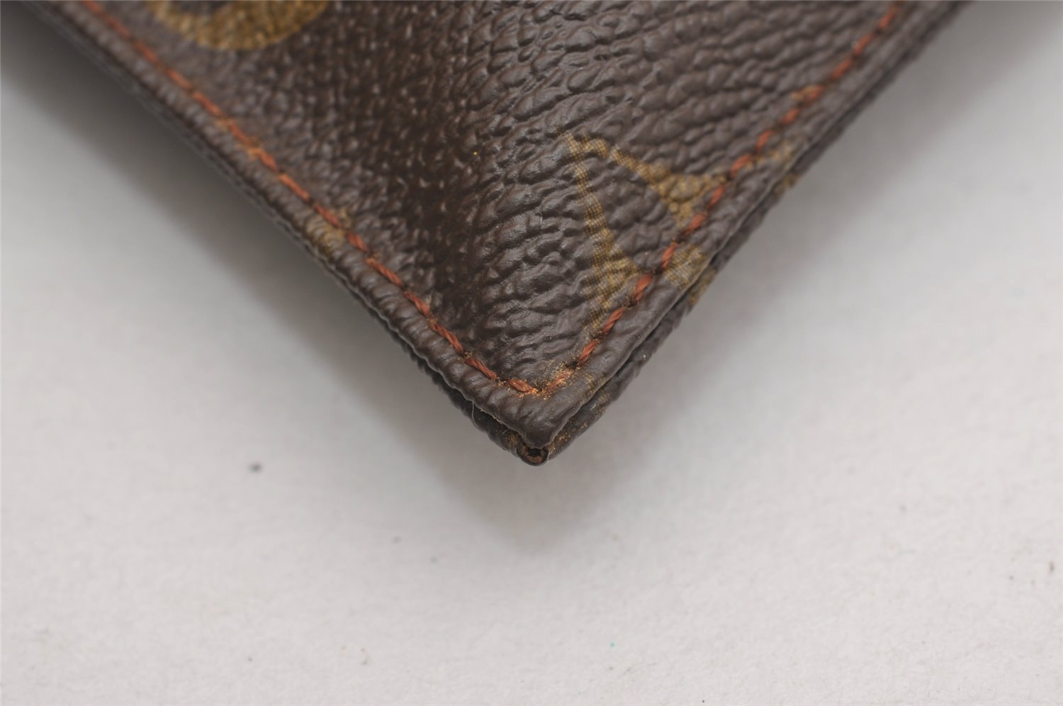 Auth Louis Vuitton Monogram Pochette Secret Shoulder Bag Pouch Old Model 2602I