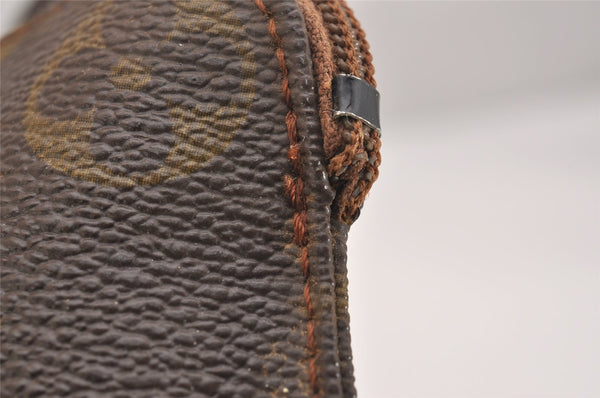 Auth Louis Vuitton Monogram Pochette Secret Shoulder Bag Pouch Old Model 2602I