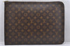 Authentic Louis Vuitton Monogram Poche Documents Document case M53400 LV 2603D
