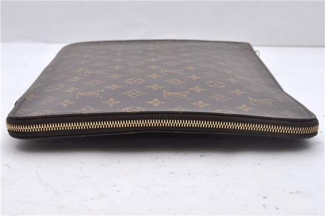 Authentic Louis Vuitton Monogram Poche Documents Document case M53400 LV 2603D