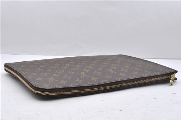 Authentic Louis Vuitton Monogram Poche Documents Document case M53400 LV 2603D