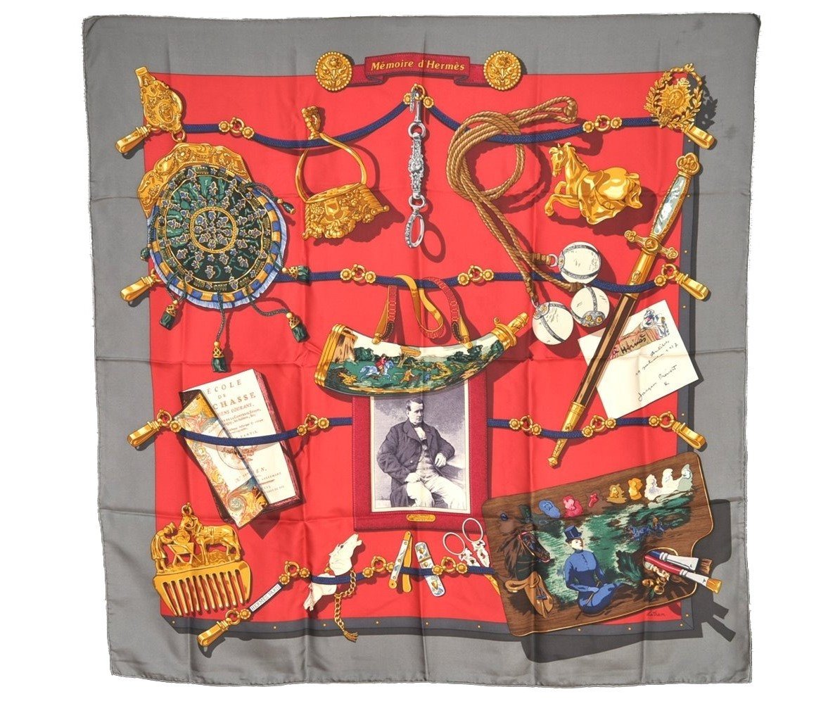 Authentic HERMES Carre 90 Scarf 