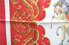 Authentic HERMES Carre 90 Scarf "Cheval Turc" Silk Red Box 2606E