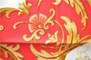 Authentic HERMES Carre 90 Scarf "Cheval Turc" Silk Red Box 2606E