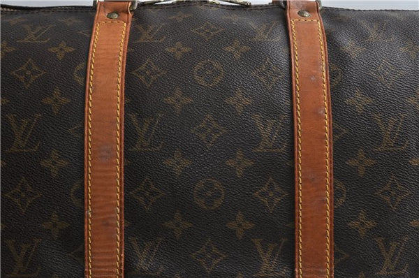 Auth Louis Vuitton Monogram Keepall Bandouliere 50 Boston Bag M41416 LV 2607D