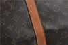 Auth Louis Vuitton Monogram Keepall Bandouliere 50 Boston Bag M41416 LV 2607D