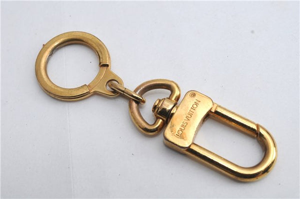 Authentic Louis Vuitton Charm Key Chain Anokre Gold M62698 LV 2609D