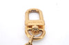 Authentic Louis Vuitton Charm Key Chain Anokre Gold M62698 LV 2609D