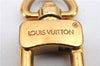 Authentic Louis Vuitton Charm Key Chain Anokre Gold M62698 LV 2609D