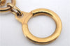 Authentic Louis Vuitton Charm Key Chain Anokre Gold M62698 LV 2609D