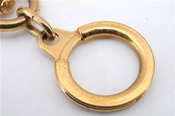 Authentic Louis Vuitton Charm Key Chain Anokre Gold M62698 LV 2609D
