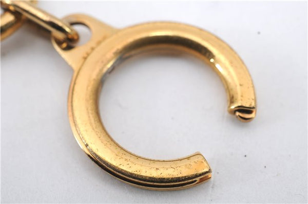 Authentic Louis Vuitton Charm Key Chain Anokre Gold M62698 LV 2609D