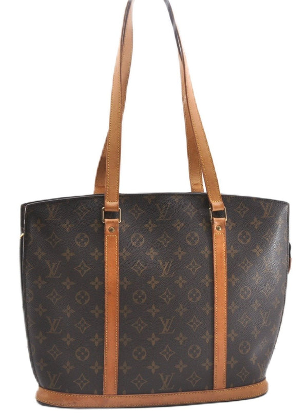 Authentic Louis Vuitton Monogram Babylone Shoulder Tote Bag M51102 LV 2609F