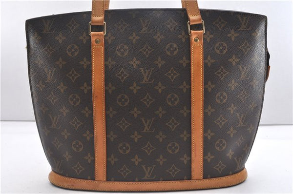Authentic Louis Vuitton Monogram Babylone Shoulder Tote Bag M51102 LV 2609F