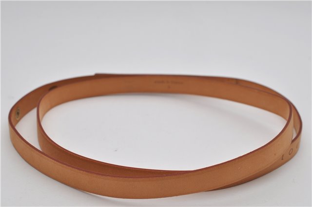 Auth Louis Vuitton Leather Shoulder Strap For Florentine S Beige 40.6